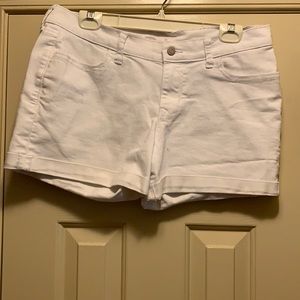 White shorts